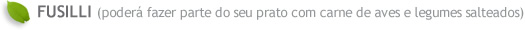 fusilli